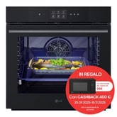 Forno 100% vapore InstaView | 76L Classe A++ | Blue EasyClean, Air Fry, Steam Sous Vide, Pizza, Wi-Fi, Display touch | Nero
